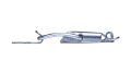 Zamknięcie napinające 2/50 - 4,1mm - zamek kapturowy
