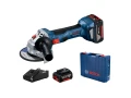 Bosch GWS 180-LI - 2xakku 4,0Ah, ładowarka, walizka