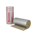 Rockwool Klimafix - wełna z fabrycznie nałożoną warstwą kleju, samoprzylepna, do izolacji kanałów wentylacyjnych