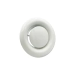 Anemostat wywiewny z ramką - metalowy - KW-RM