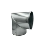 Płaszcz - kolano łokciowe 90 stopni - blacha ocynkowana