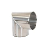 Płaszcz - kolano łokciowe 90 stopni - blacha aluminiowa 