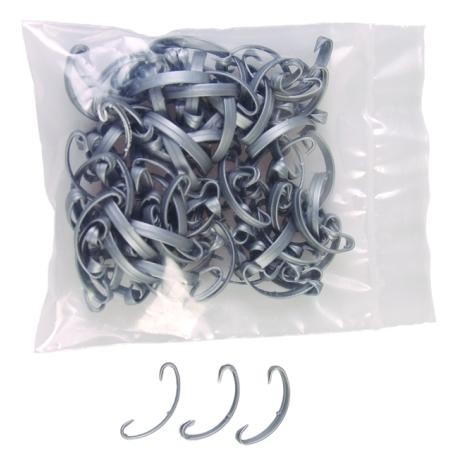 Klamry do otulin polietylenowych Tubolit otuliny szare, otulina szara